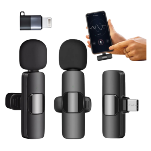 Wireless Lavalier Microphone – Clear & Hands-Free Audio