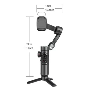 3-Axis Shooting Tripod with Auto Face Tracking & 360° Rotation